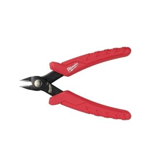 Milwaukee 5 in. Mini Flush Cutting Pliers with Comfort Grip, New.